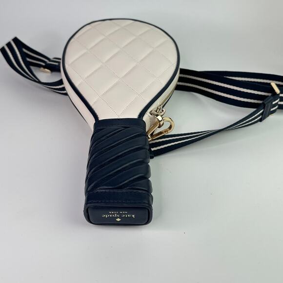 Kate Spade Grand Slam 3D Tennis Raquet Crossbody Bag - Picture 7 of 12